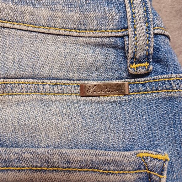 Kancan High Rise Ankle Skinny Women's Distressed Jeans Size 9/28 - Picture 5 of 9